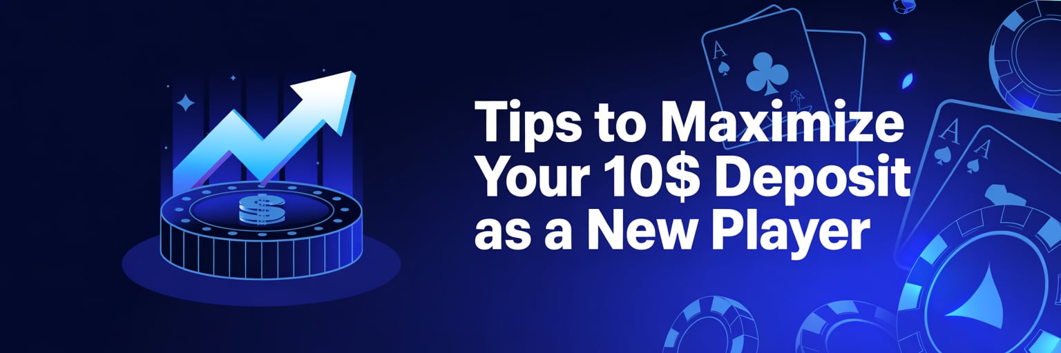 Tips to Maximize Your 10$ Deposit as a New Player